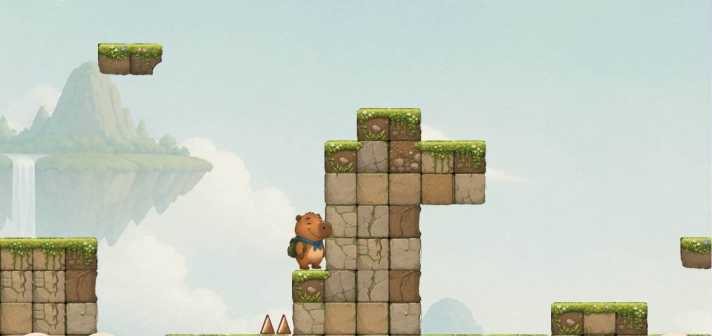 Cappy Hoppy floating island world